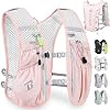 Running Vest for Women Men, 5L/6L Lightweight Hydration Backpack Running Pack for Marathon, Trail, Cycling, Hiking, Jogging
