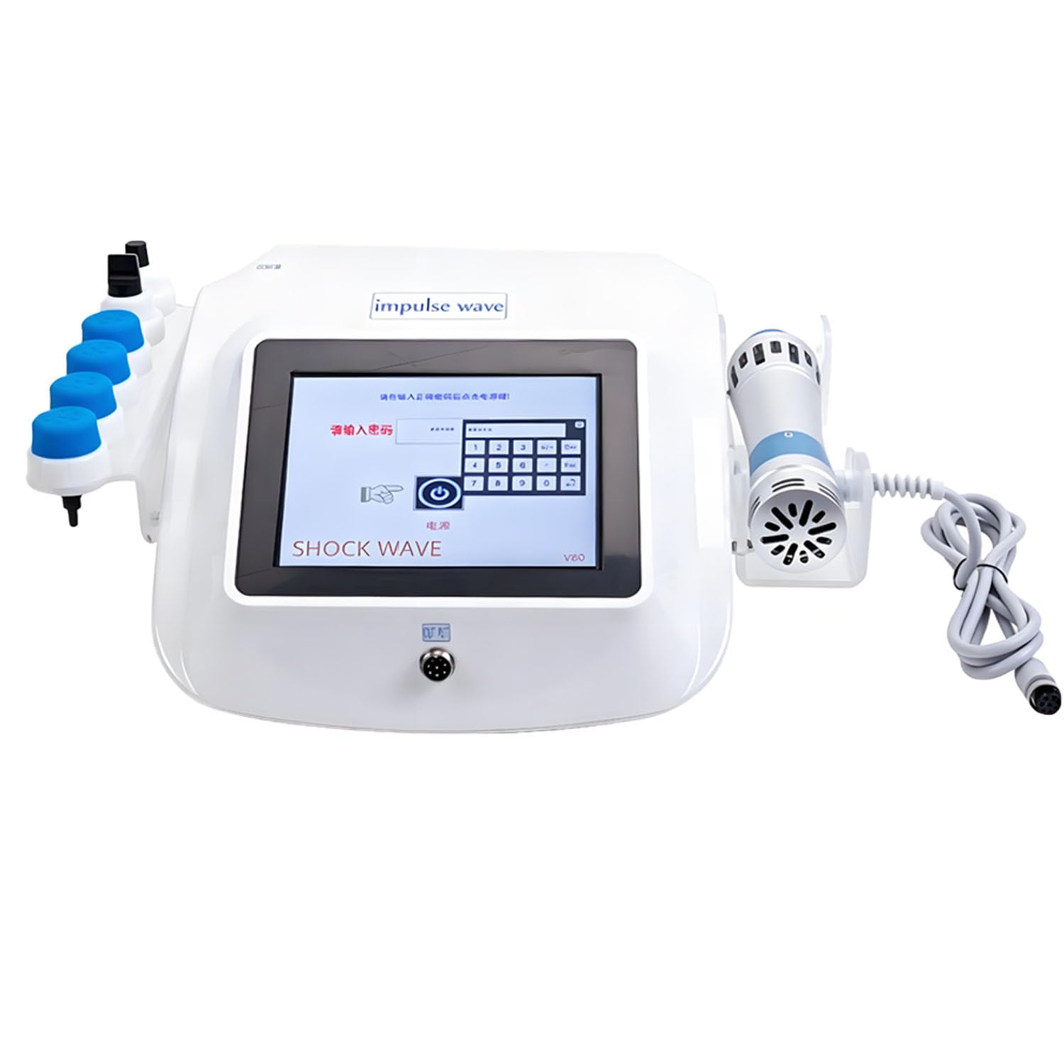 Electromagnetic Shockwave Massage Tool, Handheld Muscle Recovery Massager