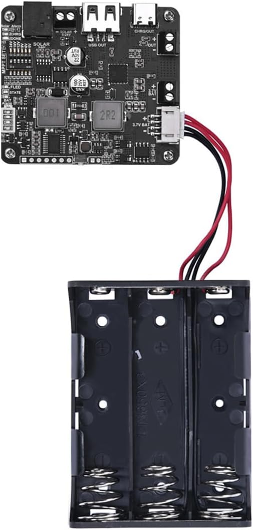 5V-24V Photo voltaic Energy Administration Module with MPPT, Kind-C Energy Adapter, 5V/3.1A Regulated Output, USB C, Supreme for Photo voltaic Charging, IoT & Eco-Pleasant Initiatives (Not with 18650)