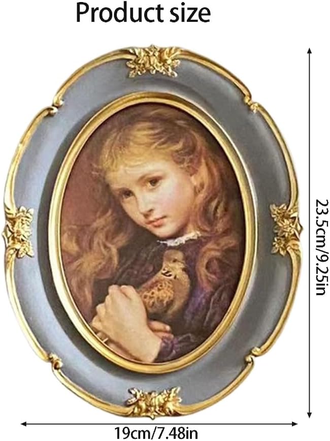 Retro Picture Frame Antique Ornate Photo Frame Decorative Photo Frame Home