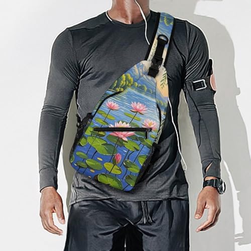 Mochila de hombro Willow Willow Lotus transpirable con compartimentos para senderismo seguro 5