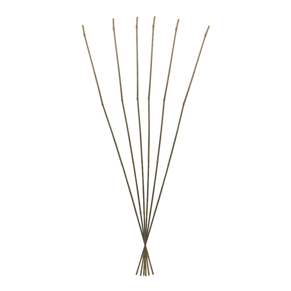 YATAI Pack of 5 Natural Thick Bamboo Stakes 5.9 Feet Tall Garden Plant Stakes Flowers Vine Plants Support Garden Canes Poles Stakes Bamboo Rod Support Sticks Bamboo Dowel Rods – Wooden Crafts Sticks