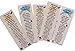 Our Father Hail Mary Bookmark Bulk Pack with Holy Card of Our Lady and Lords Prayer on Back Classroom School Supply for Students or Bible Study Marker Made in The USA, Set of 5