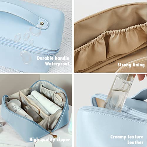 image for MINGRI Large Capacity Travel Cosmetic Bag for Women,Makeup Bag Travell