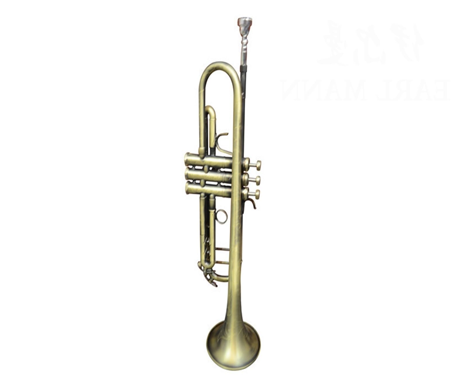 trąbka instrument Zaawansowana profesjonalna trąbka tłokowa z importowanym korpusem w kolorze antycznego srebra
