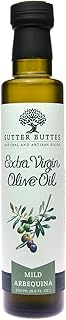 Sutter Buttes ARBEQUINA Mild Extra Virgin Olive Oil - Award Winning - 8.5 Ounce Bottle