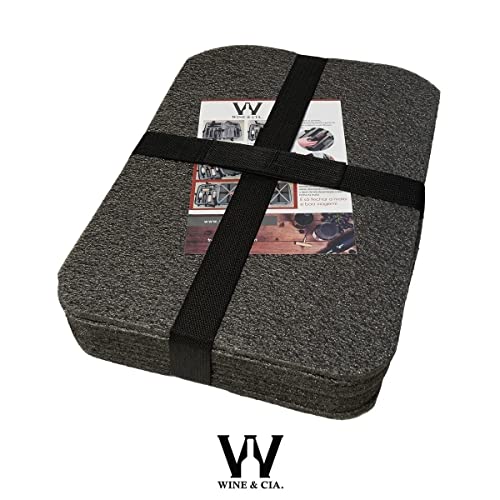 Kit de Espuma Protetora Para 12 Garrafas de Vinhos Transporte Seus Vinhos Com Segurança Na Mala de V