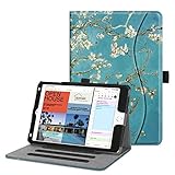 Fintie iPad Mini 4 Case [Corner Protection] - [Multi-Angle Viewing] Folio Smart Stand Protective Cover with Pocket, Supports Auto Wake/Sleep for Apple iPad Mini 4 (2015 Release), Blossom