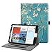 Fintie iPad Mini 4 Case [Corner Protection] - [Multi-Angle Viewing] Folio Smart Stand Protective Cover with Pocket, Supports Auto Wake/Sleep for Apple iPad Mini 4 (2015 Release), Blossom