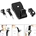 Action Camera Clip Mount 360 Degree Rotary Clip Clamp Mount Waterproof Camera Backpack Clamp Mount Hat Mount w/ 1/4" Screw Mount Compatible with GoPro/Sony/Waterproof Camera/Action Camera