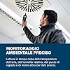 Bosch Professional Termoigrometro GDH 1-17 (letture in tempo reale, display LCD a colori ad alto contrasto, protezione IP65, carcassa in gomma, 2 batterie AA, custodia)
