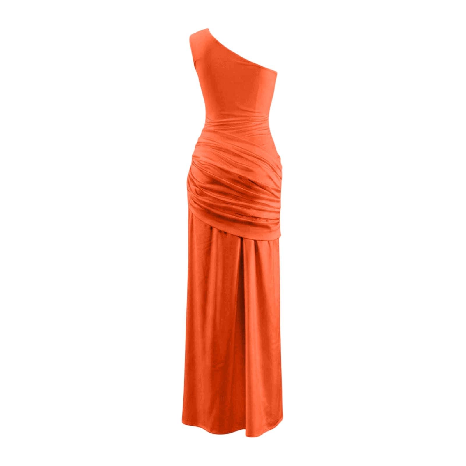 Genérico - Vestido para mujer, largo de cócteles, ceremonias elegantes, para boda, recepción gala, fiesta y ocasión festiva A21