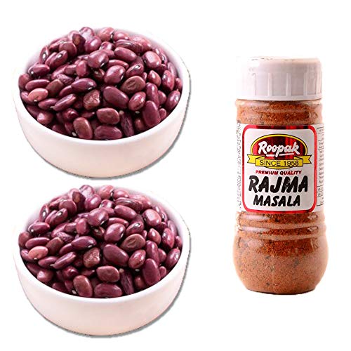 Bhaderwahi Rajma - 700gm (350gm x 2) + Roopak Masalas Rajma Masala 100g