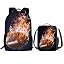 Fire Rugby Ball