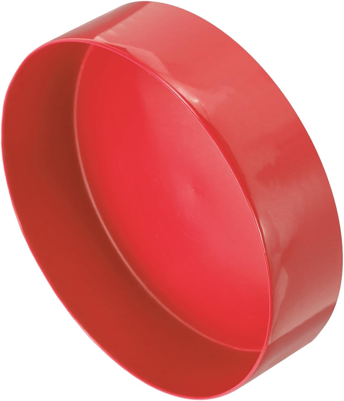 4 x Rubber End Caps 200 mm ID Red Screw Covers Round Vinyl Screw Covers to Protect Thread