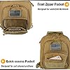 DBTAC Tactical Sling Bag | 8L Military Shoulder Chest Pack for Full Size Concealed Carry, Range, Travel, Outdoor Sports | Range, Travel, Outdoor Sports, Military