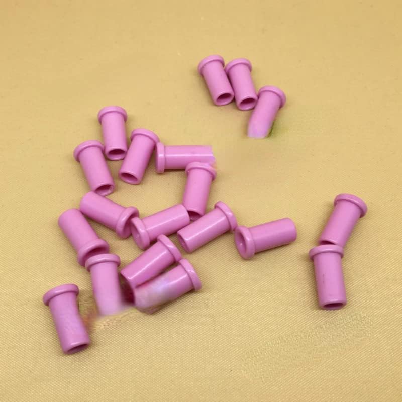 200pcs Alumina ceramic wire threading ceramic eye, outer diameter 7, length 14, hole 4mm, wear-resistant and high temperature resistant ceramic eye