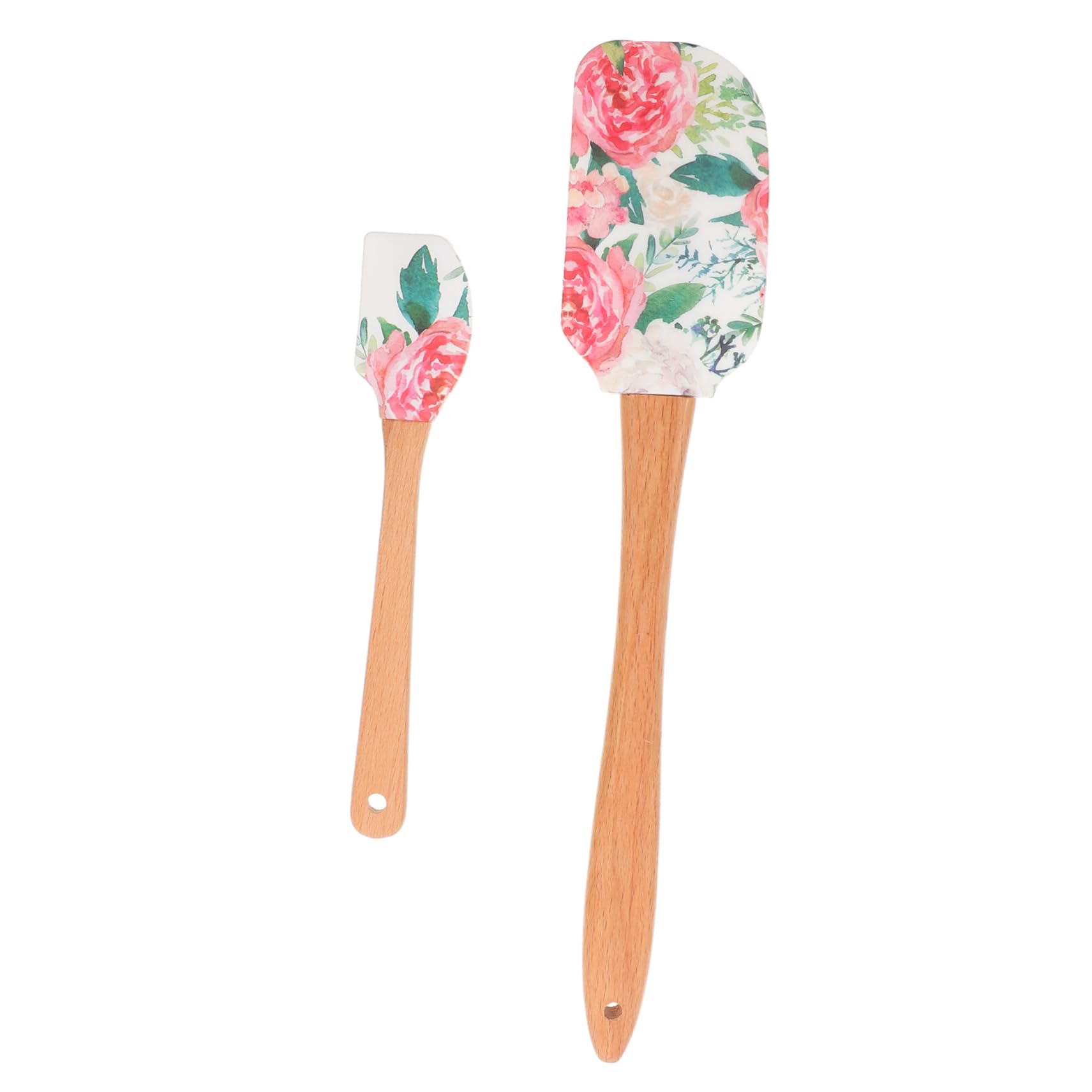 10piezas Espátula De Mango De Madera Herramienta De Cocina Multifuncional Para Decoración De Pasteles y Para Repostería y Doméstico
