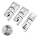 HQMaster Narrow Rolled Hem Presser Foot Sewing Machine Roll Roller Hemmer Press Feet Fits Most Low Shank Snap-On Singer, Brother, Euro-Pro, Janome, Kenmore, White, Juki, Simplicity, Elna (3mm 4mm 6mm)
