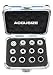 Accusize Industrial Tools 2 mm to 13 mm by 1 mm ER-20 Collet Set, 12 Pcs/Set in Fitted Strong Aluminium Box, 3350-0583