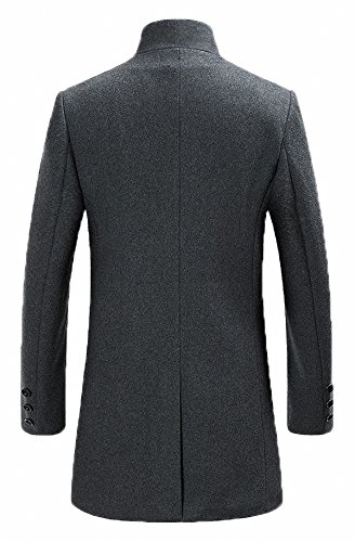 Men's Classical France Style Warm Wool Coat #1W1F1531601232