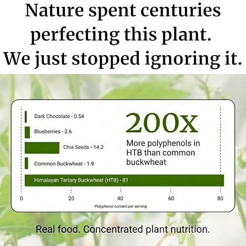 image for BIG BOLD HEALTH Himalayan Tartary Buckwheat Sprout Powder - Rich in Po