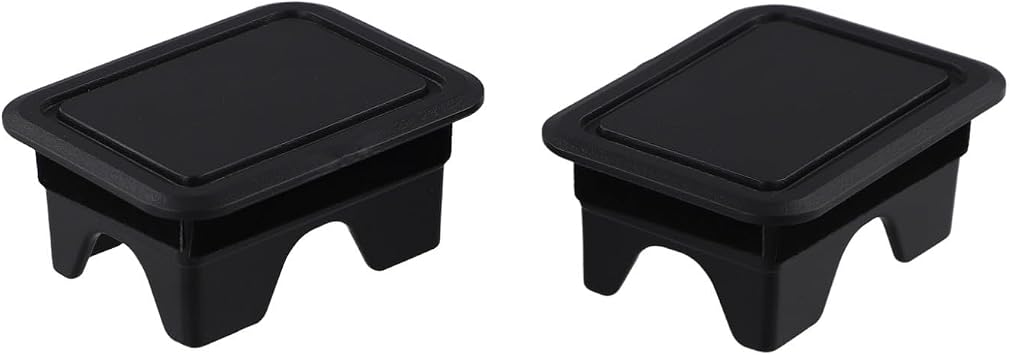 Bed Rail, 2Pcs Truck Stake Pocket Cover Cap Hole for Chevrolet for silverado 1500 2500 Cargo Bed Side Rail Accessories