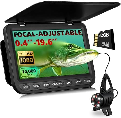 [FishPRO®   New] [Adjustable Focus] NO.1 HD 1080P Underwater Fishing Camera 7