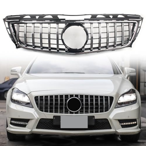 Grille avant GTR Benz CLS W218 calandre bicolore pour routière sportive