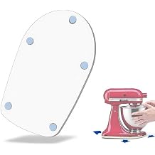 Acrylic Mixer Slider Mat for KitchenAid 4.5 QT Tilt Head Stand Mixer, Sliding Tray Slider Pad for KitchenAid 4.5 Qt Stand Mixers Accessories, Clear