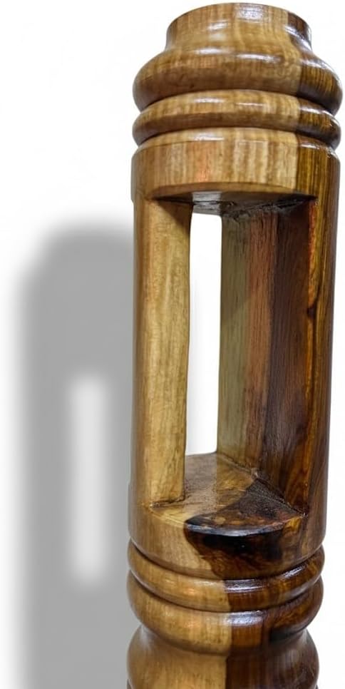 HIH Enterprises - Sheesham Wooden Sumthola Mugdar (Indian Clubs) – Indian Fitness Equipment for Home Gym & Outdoor Training Biceps & Shoulder Strength