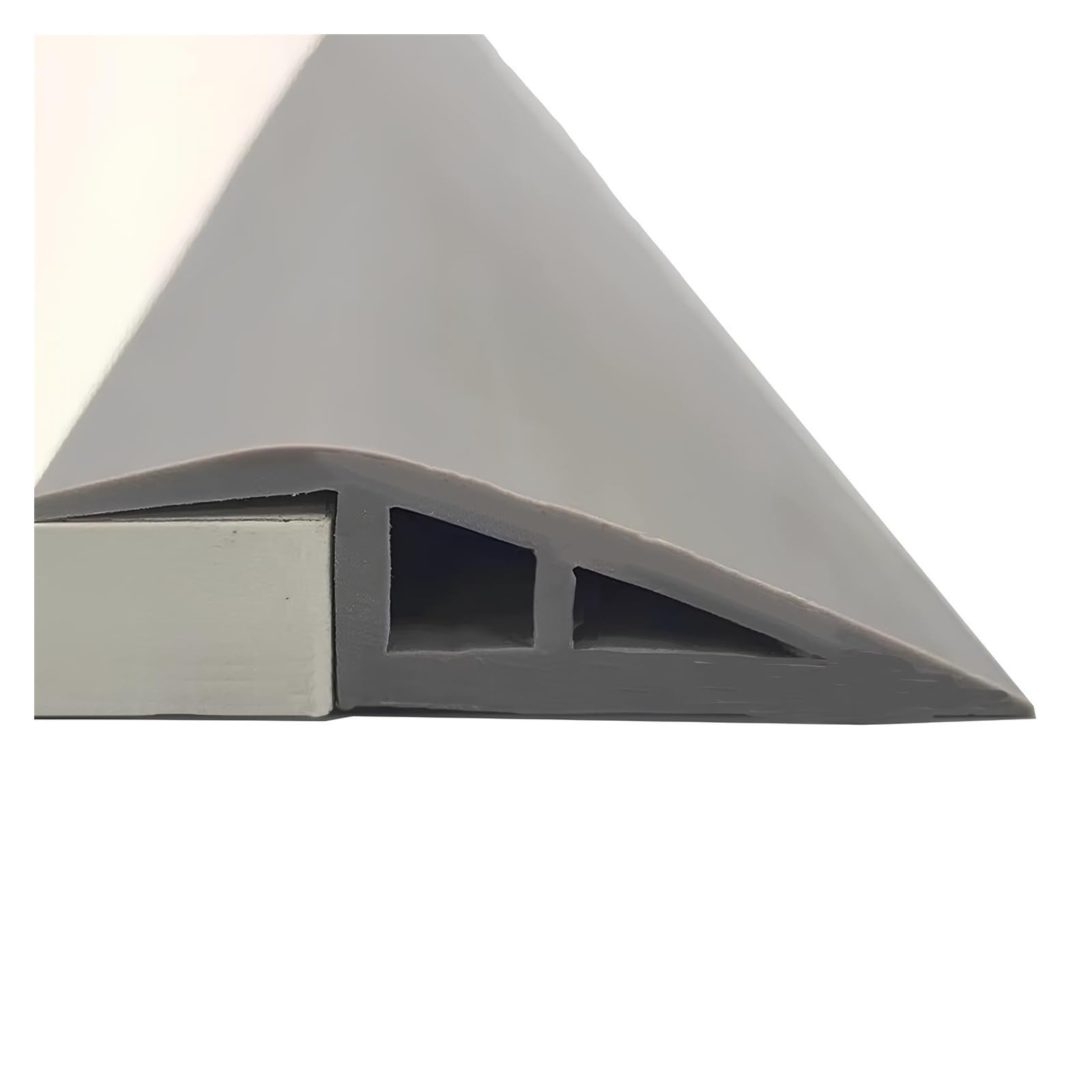 Perfil De Transición De 100/200cm, Ancho: 3/3.5/5/7/7.2cm, Tira De Umbral De Autoadhesivo Perfil De Transición De Rampa, Perfil De Compensación De Altura Reductores De Umbral(Gray,7.2*100cm/2.83*39.4i