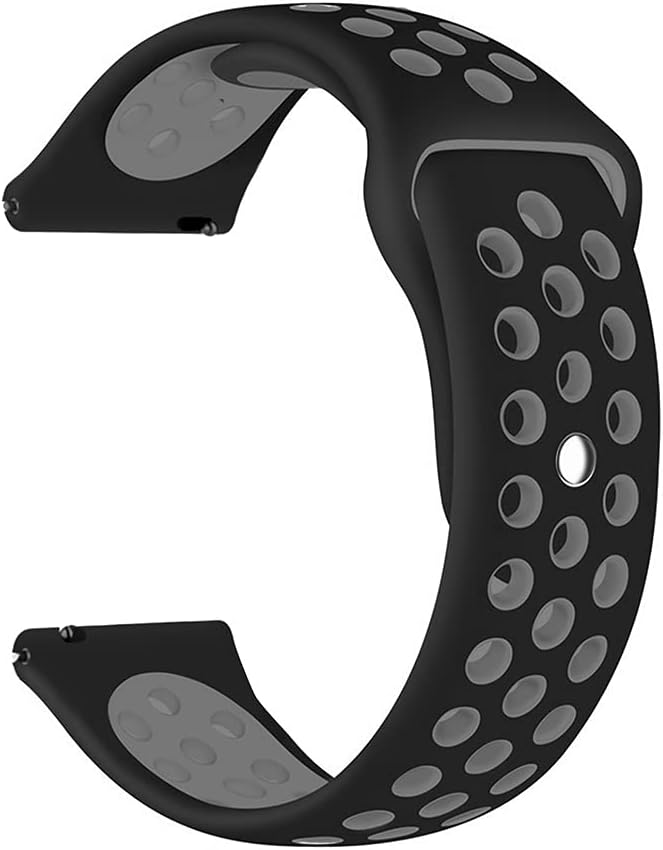 CellFAther 22mm Silicone Band Compatible with Samsung Galaxy Watch 3 45mm/ Galaxy Watch 46mm/Gear S3 Classic/Frontier,Quick Release Straps