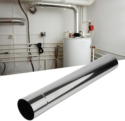 Miniatura 4 de Tubo de estufa de acero inoxidable prensado para estufa, conector de chimenea de chimenea, tubos de chimenea de lluvia, accesorios de estufa de