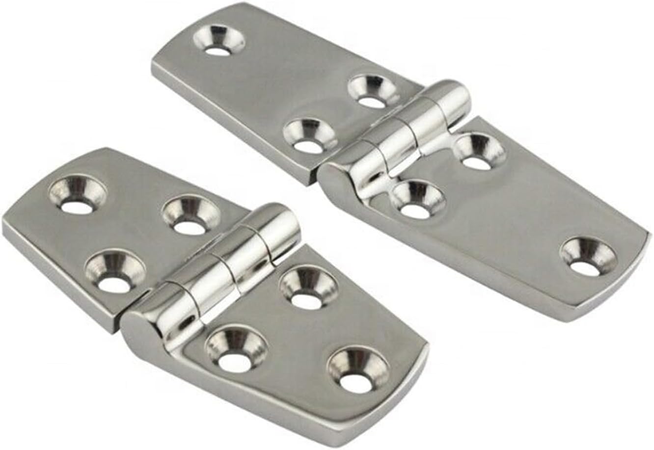 Marine Boat Cabinet Door Yacht Stainless Steel Hatch Flush Hinge 1Pcs