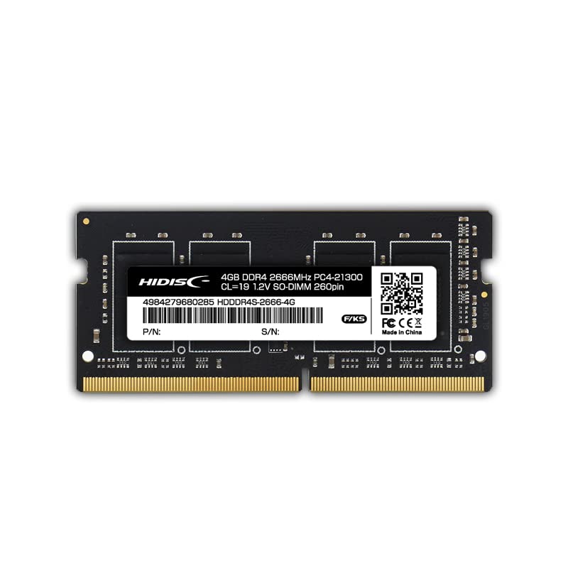 4GノートPC SO-DIMM DDR4 2666 PC4 メモリ 8GB SO-DIMM ノート用メモリ DDR4-2666 Selection CFD | W4N2666CM-8GR 18枚 メモリー