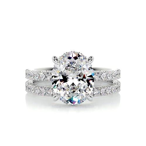 Molioaki Oval Moissanite Bridal Set Image