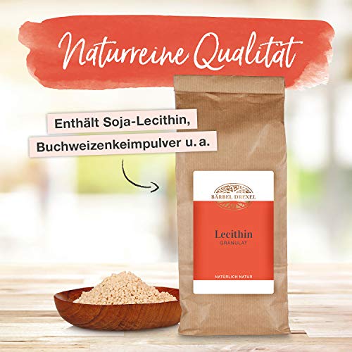 Lecithin Granulat von Bärbel Drexel – Soja Lecithin (750g)