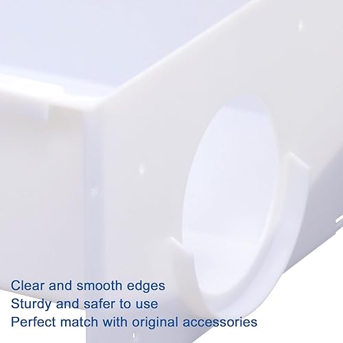 Miniatura 4 de W10670845 AP6023698 Piezas de repuesto para máquina de hielo Cubo de hielo para refrigerador compatible con Whirlpool, Kenmore, kitchenaid, Amana