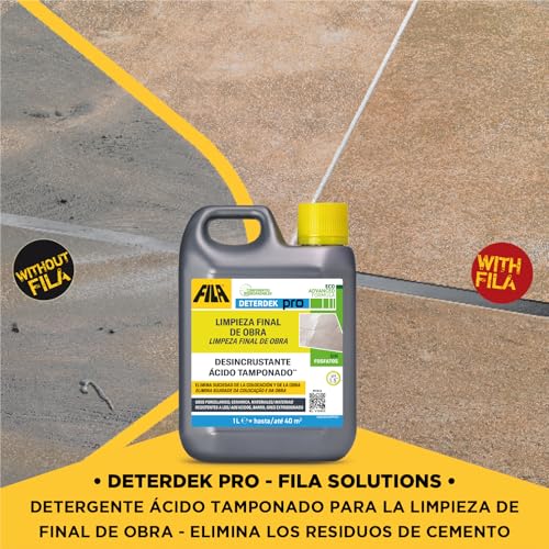 Miniatura 4 de Fila Surface Care Solutions, Deterdek Pro Eco Advanced, Disincrustante Acido Para Pavimentos, 1l, El Embalaje Puede Variar