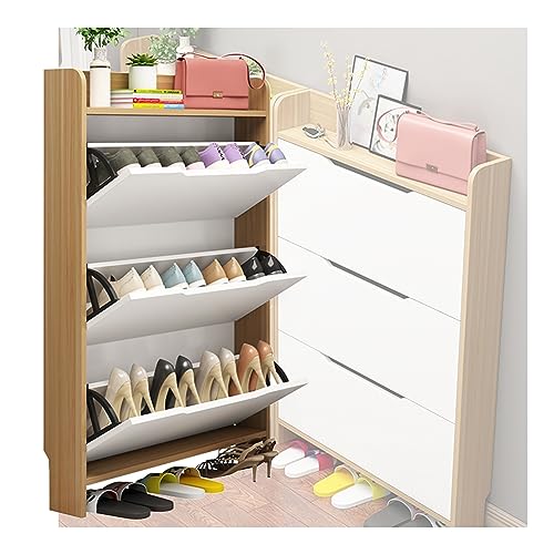Étagère à chaussures coulissante avec niveaux réglables pour un rangement sur mesure