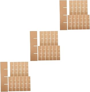 36個 個 ボックス カートンの仕切り ワイングラス製品の梱包箱 引っ越し用の食器梱包資材 箱の梱包、引越し ディッシュパッキングキット 移動ボックス用のガラス仕切り 論文 KICHOUSE