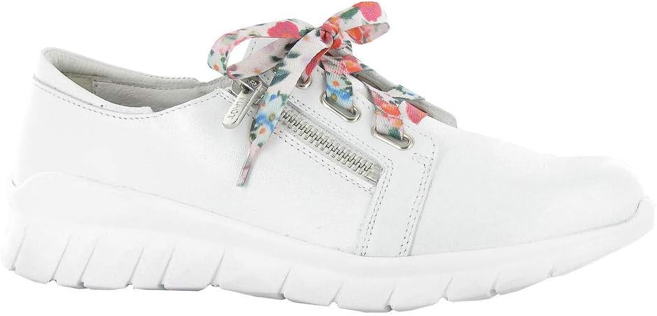 NAOT Footwear Women's Elios Fashion Sneaker White Lthr 10 M US