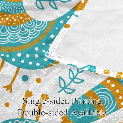 Couverture polaire poulet mignon pour vos soirées cocooning sur le canapé - 4