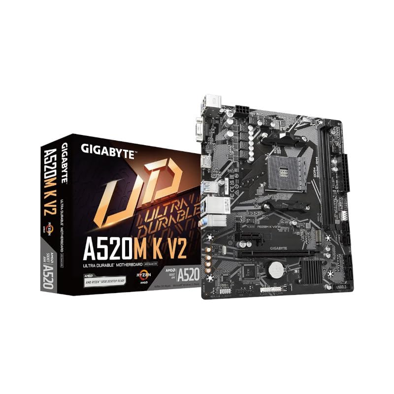 Image of MID Tower Pc /Ryzen 5 5600G processor /16GB RAM /512GB SSD /A520MKV2 Motherboard