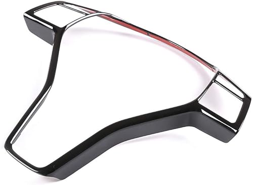 Miniatura 10 de CHEYA Marco de decoración del volante del coche ABS 1pc para Mercedes-Benz Clase E E260 E300 2011-2015 (fibra de carbono)