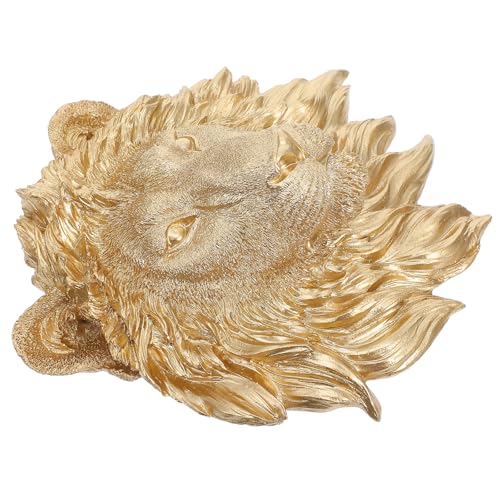 Rompre la monotonie murale grâce à la tête de lionceau suspendue VANZACK 20x23cm