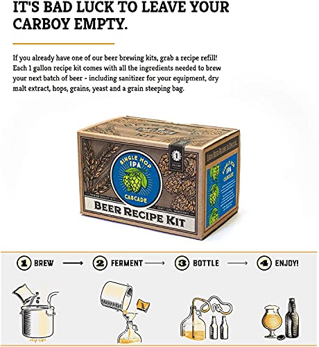 Ingrédients pour Le Brassage Maison IPA Solution Kit Recettes Ratées - 7
