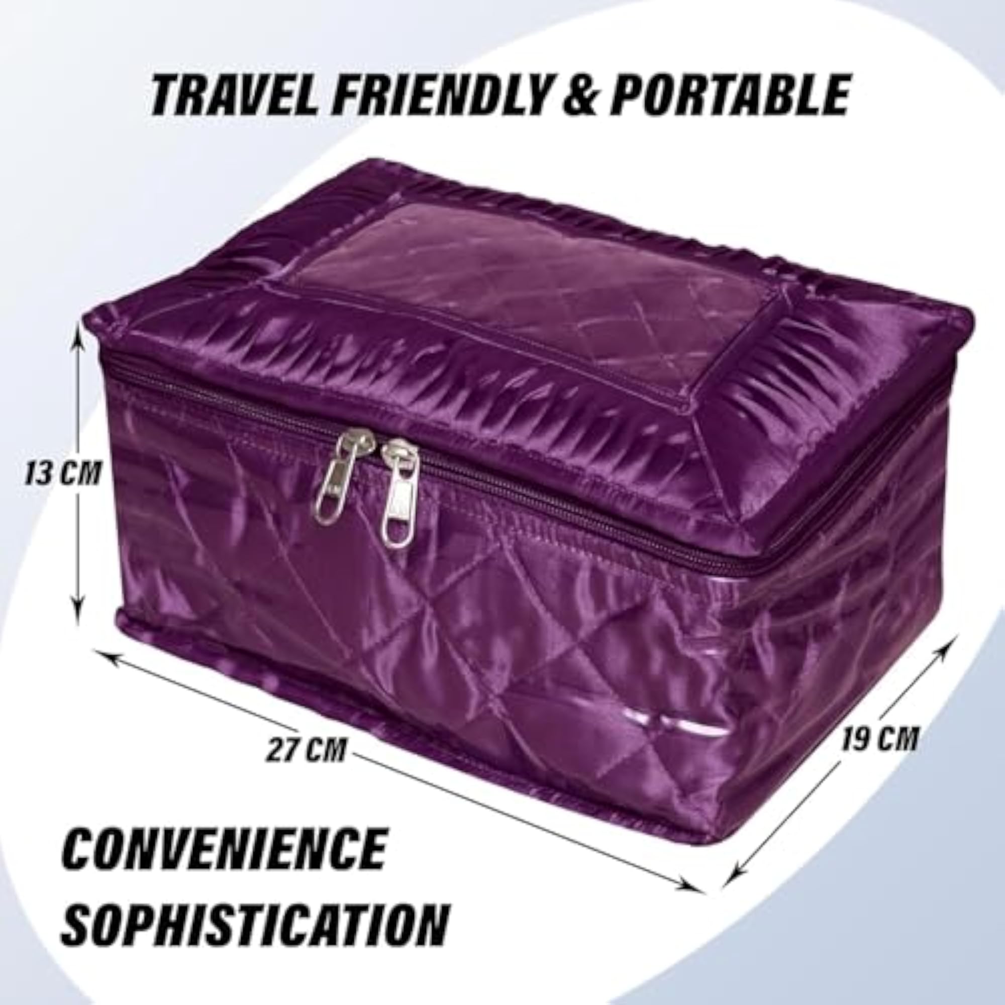 Jewelry Organizer in Purple, Stylish Storage Solution