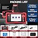 LAUNCH CRP123 V2.0 OBD2 Scanner-2025 New Model Engine/ABS/SRS/Transmission Diagnostic Scan Tool SRS Airbag Code Reader,3 Reset Oil Service/Throttle Relearn/SAS Reset,Lifetime Free Update